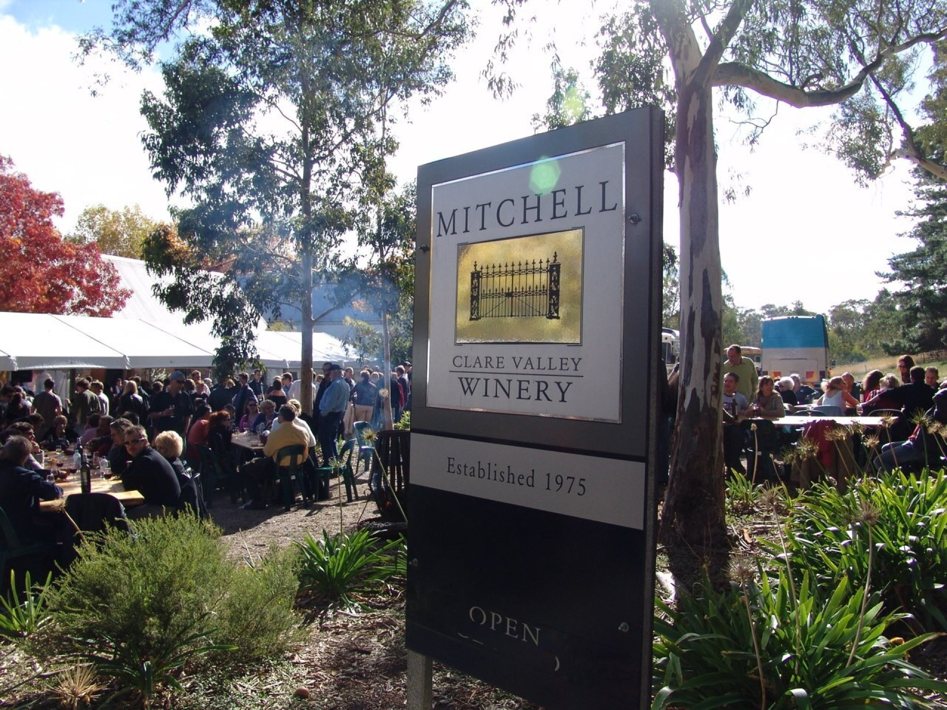 Gourmet Weekend at Mitchell Wines in 1985