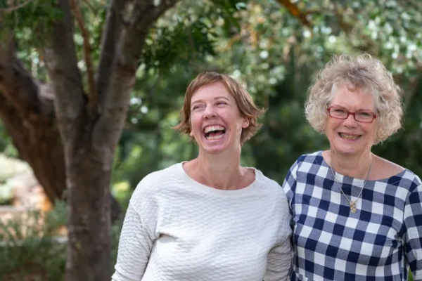 Jane and Hillary Mitchell